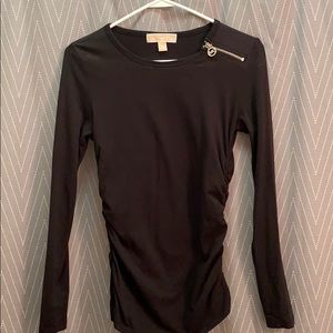 MK Black long sleeves cotton top